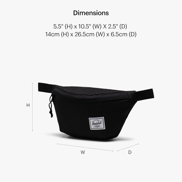 New Herschel Unisex Classic Hip Pack Waist Pack. Belt bag. - Picture 1 of 11